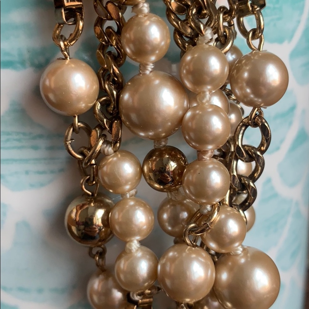 Stella & Dot Lucia Pearl Bracelet